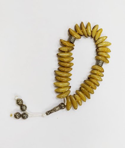 Четки- тасбих из косточек финика (33шт) фото в интернет-магазине Аль-Калям