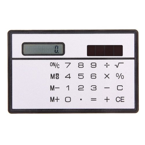 Калькулятор плоский, 8-разрядный (420287) фото в интернет-магазине Аль-Калям