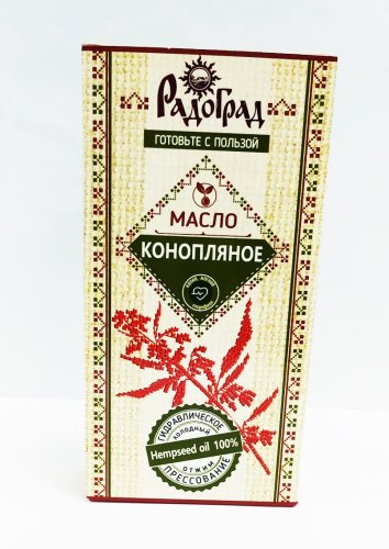 Масло конопляное Радоград 100 мл. фото в интернет-магазине Аль-Калям