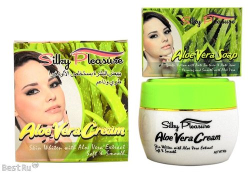 Крем для лица "Silky Pleasure"  80 гр,  мыло в подарок фото в интернет-магазине Аль-Калям