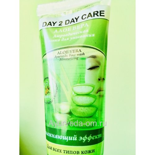 Пенка для умывания Дэй ту Дэй. Алоэ вера. 50мл фото в интернет-магазине Аль-Калям
