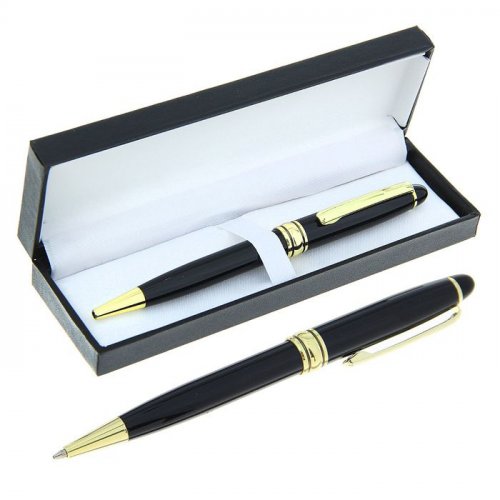 Ручка подарочная в кожзам футляре "Флари" фото в интернет-магазине Аль-Калям