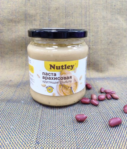 Арахисовая паста хрустящая Crunchy (450 гр) фото в интернет-магазине Аль-Калям