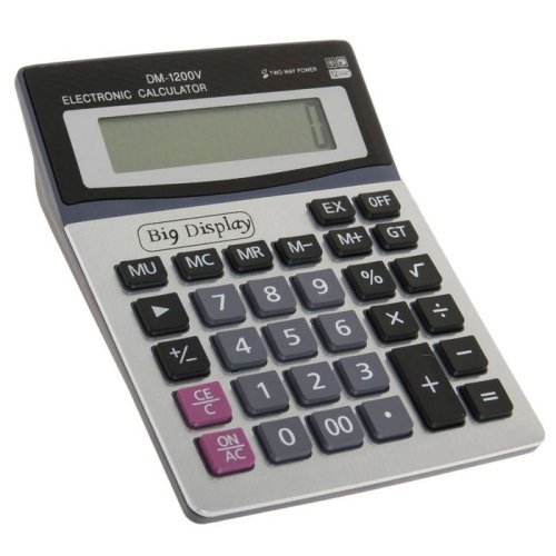 Калькулятор большой DM-1200V фото в интернет-магазине Аль-Калям