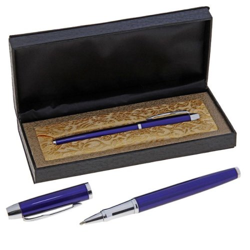 Ручка подарочная в кожзам футляре "Империал" фото в интернет-магазине Аль-Калям