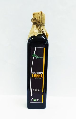 Масло черного тмина "EcoWay" 500мл фото в интернет-магазине Аль-Калям